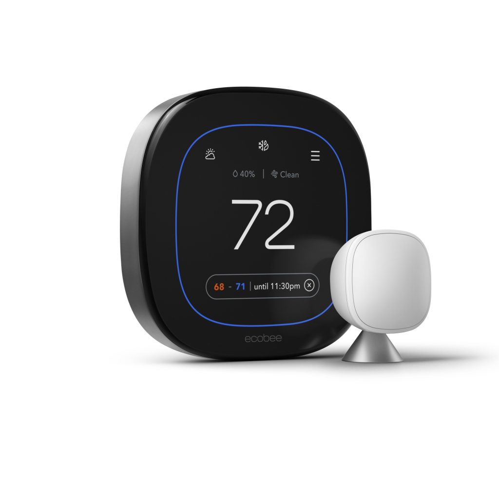 An image of an Ecobee Smart Thermostat Premium